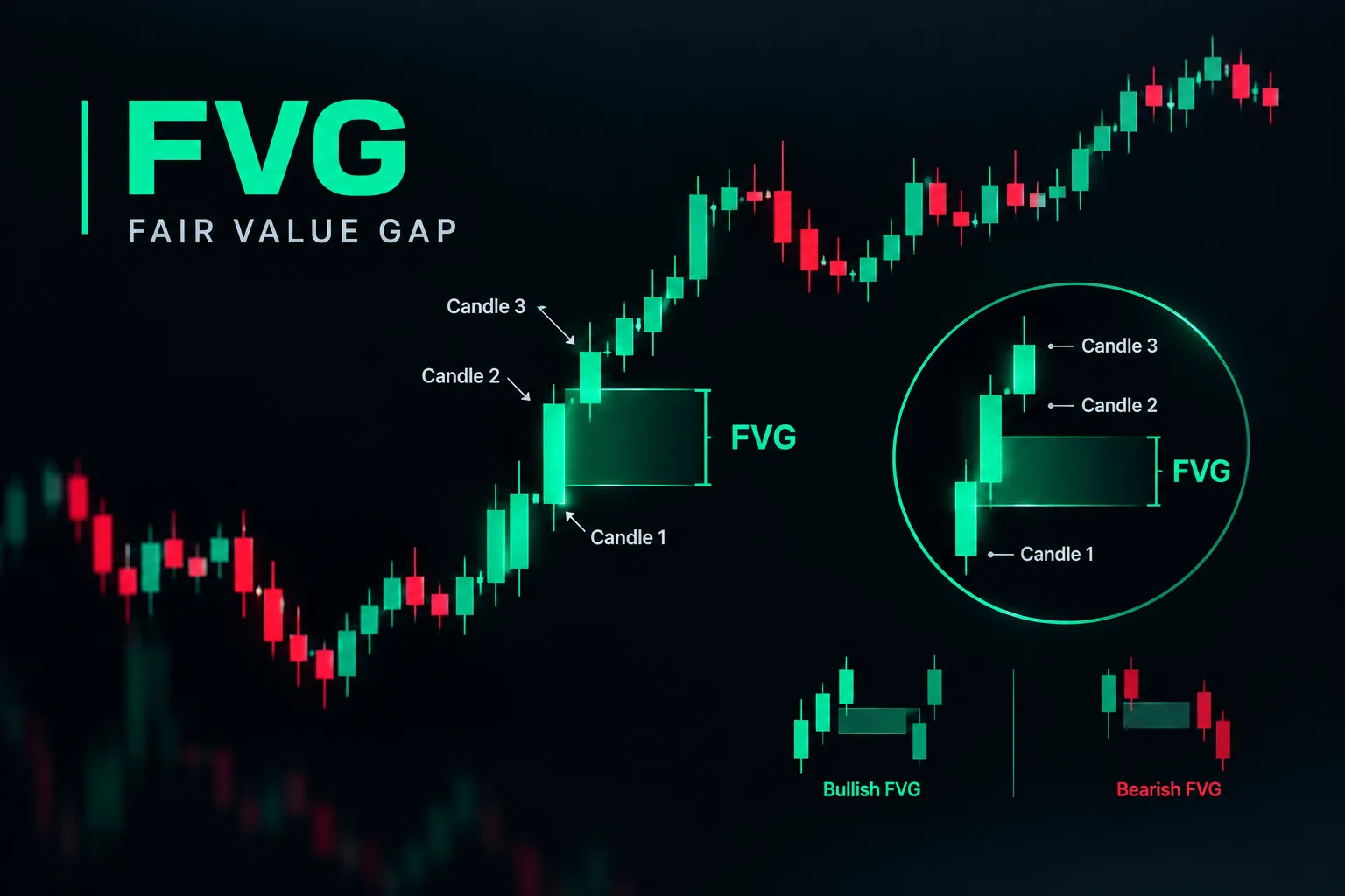 FVG چیست؟ راهنمای گپ ارزش منصفانه (Fair Value Gap) و نحوه معامله با آن